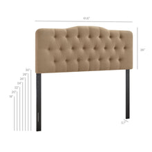 Load image into Gallery viewer, Annabel Premium Linen Blend Queen Headboard by Modway
