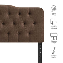 Load image into Gallery viewer, Annabel Premium Linen Blend Queen Headboard by Modway
