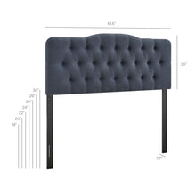 Load image into Gallery viewer, Annabel Premium Linen Blend Queen Headboard by Modway
