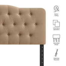 Load image into Gallery viewer, Annabel Premium Linen Blend King Headboard by Modway
