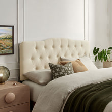 Load image into Gallery viewer, Annabel Premium Linen Blend King Headboard by Modway
