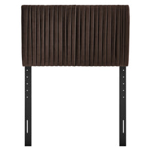 Load image into Gallery viewer, Eloise Stain-Resistant Performance Velvet Twin Headboard by Modway
