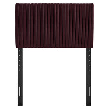 Load image into Gallery viewer, Eloise Stain-Resistant Performance Velvet Twin Headboard by Modway
