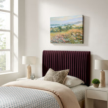 Load image into Gallery viewer, Eloise Stain-Resistant Performance Velvet Twin Headboard by Modway
