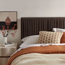 Load image into Gallery viewer, Eloise Stain-Resistant Performance Velvet King Headboard by Modway
