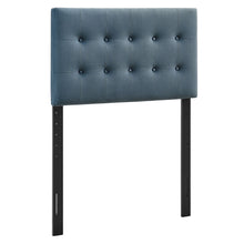 Load image into Gallery viewer, Emily Stain-Resistant Performance Velvet Twin Size Headboard by Modway

