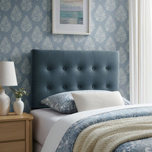 Load image into Gallery viewer, Emily Stain-Resistant Performance Velvet Twin Size Headboard by Modway
