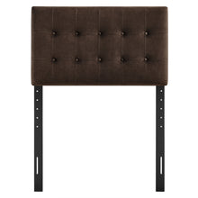 Load image into Gallery viewer, Emily Stain-Resistant Performance Velvet Twin Size Headboard by Modway
