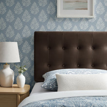 Load image into Gallery viewer, Emily Stain-Resistant Performance Velvet Twin Size Headboard by Modway
