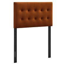 Load image into Gallery viewer, Emily Stain-Resistant Performance Velvet Twin Size Headboard by Modway
