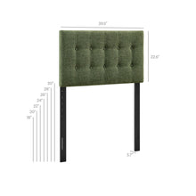 Load image into Gallery viewer, Emily Fabric Upholstered Twin Size Headboard by Modway
