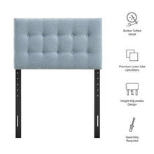 Load image into Gallery viewer, Emily Fabric Upholstered Twin Size Headboard by Modway
