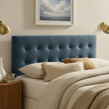 Load image into Gallery viewer, Emily Stain-Resistant Performance Velvet Full Size Headboard by Modway
