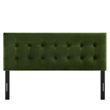 Load image into Gallery viewer, Emily Stain-Resistant Performance Velvet Full Size Headboard by Modway
