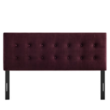 Load image into Gallery viewer, Emily Stain-Resistant Performance Velvet Queen Size Headboard by Modway
