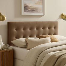 Load image into Gallery viewer, Emily Stain-Resistant Performance Velvet King Size Headboard by Modway
