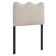 Load image into Gallery viewer, Athena Stain-Resistant Performance Velvet Twin Size Headboard by Modway
