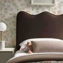 Load image into Gallery viewer, Athena Stain-Resistant Performance Velvet Twin Size Headboard by Modway
