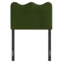 Load image into Gallery viewer, Athena Stain-Resistant Performance Velvet Twin Size Headboard by Modway
