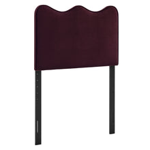 Load image into Gallery viewer, Athena Stain-Resistant Performance Velvet Twin Size Headboard by Modway
