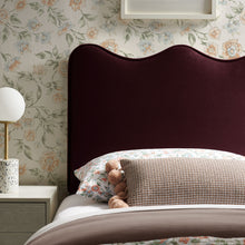 Load image into Gallery viewer, Athena Stain-Resistant Performance Velvet Twin Size Headboard by Modway
