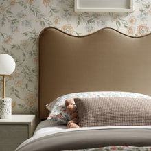 Load image into Gallery viewer, Athena Stain-Resistant Performance Velvet Twin Size Headboard by Modway
