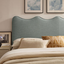 Load image into Gallery viewer, Athena Striped Fabric Upholstered Full Size Headboard by Modway
