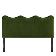 Load image into Gallery viewer, Athena Stain-Resistant Performance Velvet Queen Size Headboard by Modway
