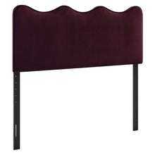 Load image into Gallery viewer, Athena Stain-Resistant Performance Velvet Queen Size Headboard by Modway
