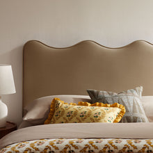 Load image into Gallery viewer, Athena Stain-Resistant Performance Velvet Queen Size Headboard by Modway
