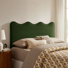Load image into Gallery viewer, Athena Stain-Resistant Performance Velvet King Size Headboard by Modway
