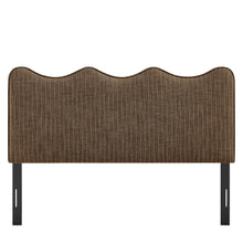 Load image into Gallery viewer, Athena Striped Fabric Upholstered King Size Headboard by Modway
