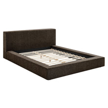 Load image into Gallery viewer, Luma Chenille Upholstered King Platform Bed Frame by Modway
