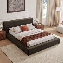 Load image into Gallery viewer, Luma Chenille Upholstered King Platform Bed Frame by Modway
