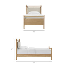 Load image into Gallery viewer, Leni Twin Size Wood Platform Bed Frame by Modway
