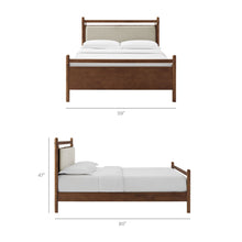 Load image into Gallery viewer, Leni Full Size Wood Platform Bed Frame by Modway

