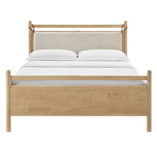 Load image into Gallery viewer, Leni Queen Size Wood Platform Bed Frame by Modway
