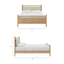 Load image into Gallery viewer, Leni Queen Size Wood Platform Bed Frame by Modway
