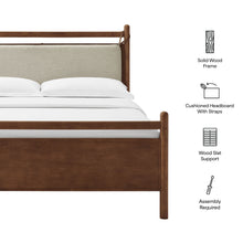 Load image into Gallery viewer, Leni Queen Size Wood Platform Bed Frame by Modway
