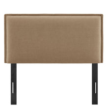 Load image into Gallery viewer, Camille Upholstered Linen Blend Twin Size Headboard by Modway
