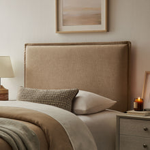 Load image into Gallery viewer, Camille Upholstered Linen Blend Twin Size Headboard by Modway
