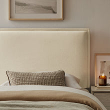 Load image into Gallery viewer, Camille Upholstered Linen Blend Twin Size Headboard by Modway
