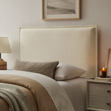 Load image into Gallery viewer, Camille Upholstered Linen Blend Twin Size Headboard by Modway
