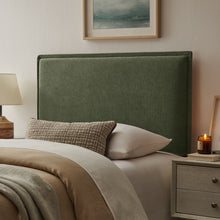 Load image into Gallery viewer, Camille Upholstered Linen Blend Twin Size Headboard by Modway
