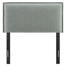 Load image into Gallery viewer, Camille Striped Linen Blend Twin Size Headboard by Modway
