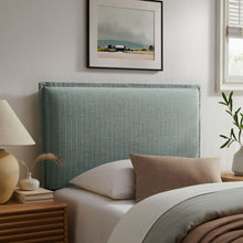 Load image into Gallery viewer, Camille Striped Linen Blend Twin Size Headboard by Modway
