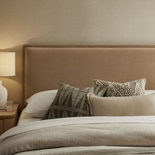 Load image into Gallery viewer, Camille Upholstered Linen Blend Full Size Headboard by Modway
