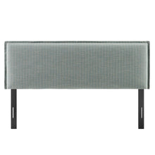 Load image into Gallery viewer, Camille Striped Linen Blend Full Size Headboard by Modway
