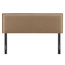 Load image into Gallery viewer, Camille Upholstered Linen Blend King Size Headboard by Modway
