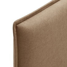 Load image into Gallery viewer, Camille Upholstered Linen Blend King Size Headboard by Modway
